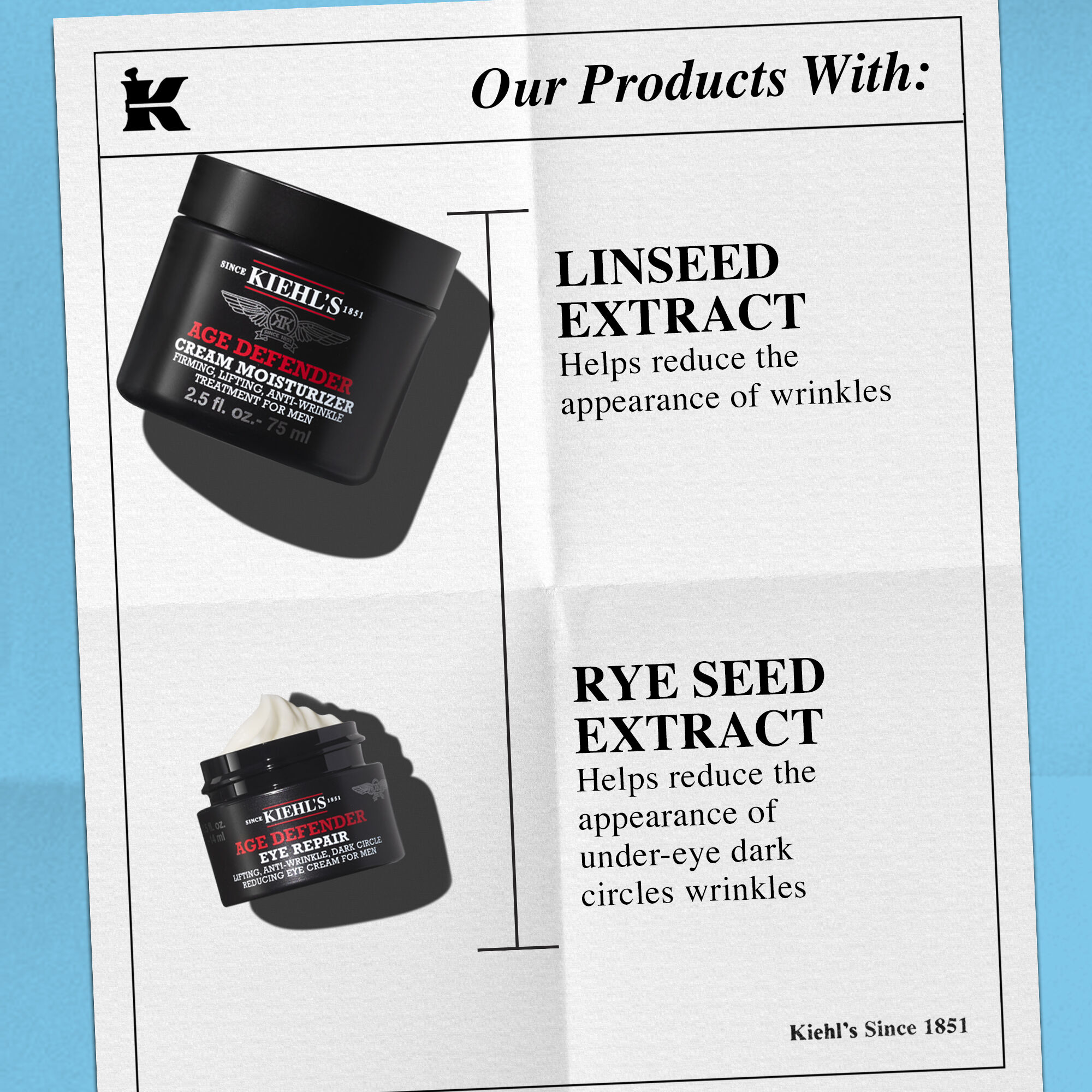 AGE DEFENDER DUO - Skincare Set - Kiehl's